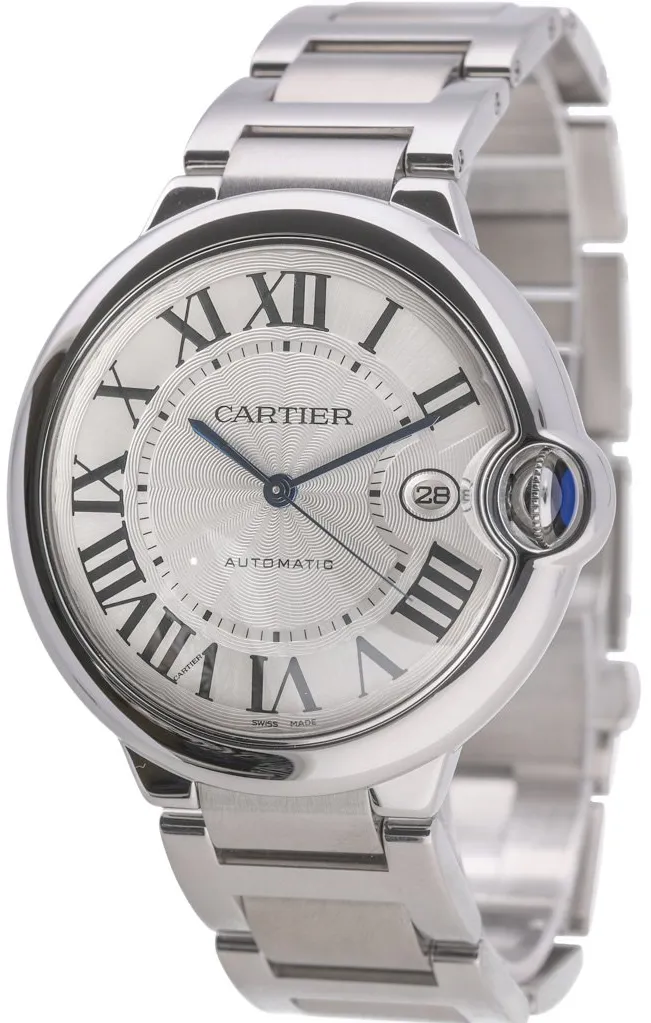 Cartier Ballon Bleu 3001 42mm Stainless steel Silver 2