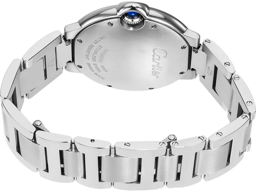 Cartier Ballon Bleu 36mm W69011Z4 36mm Stainless steel Silver Gray 2