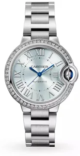 Cartier Ballon Bleu Stainless steel Blue