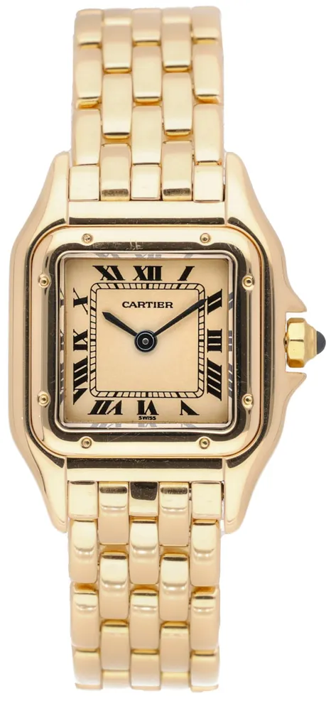 Cartier Panthère 86691 22mm Yellow gold Cream