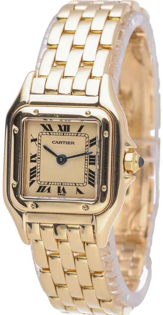 Cartier Panthère 86691 22mm Yellow gold Cream 1