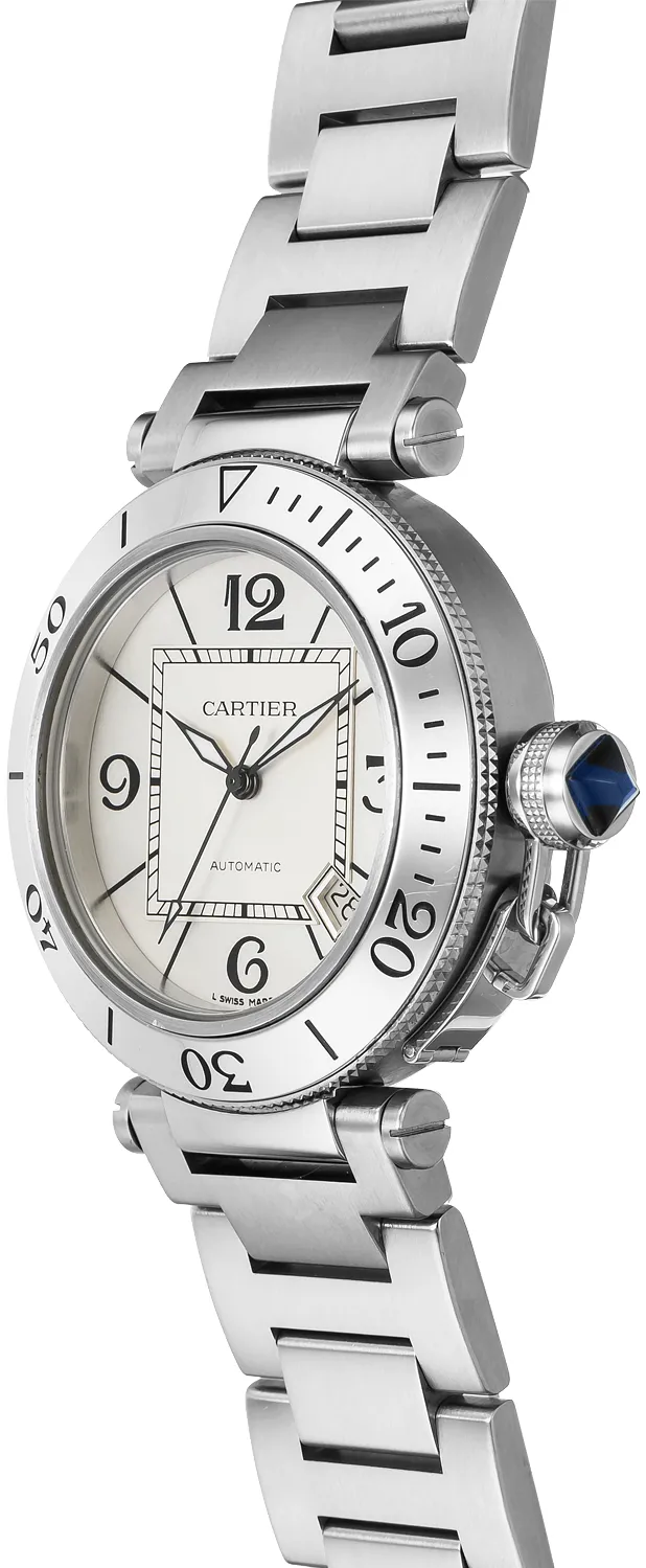 Cartier Pasha Seatimer W31080M7 40mm Stainless steel 1