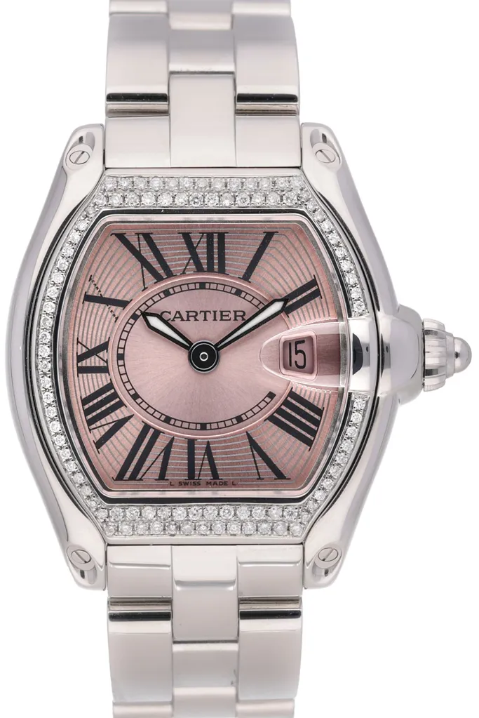 Cartier Roadster 2675 31mm Stainless steel Rose