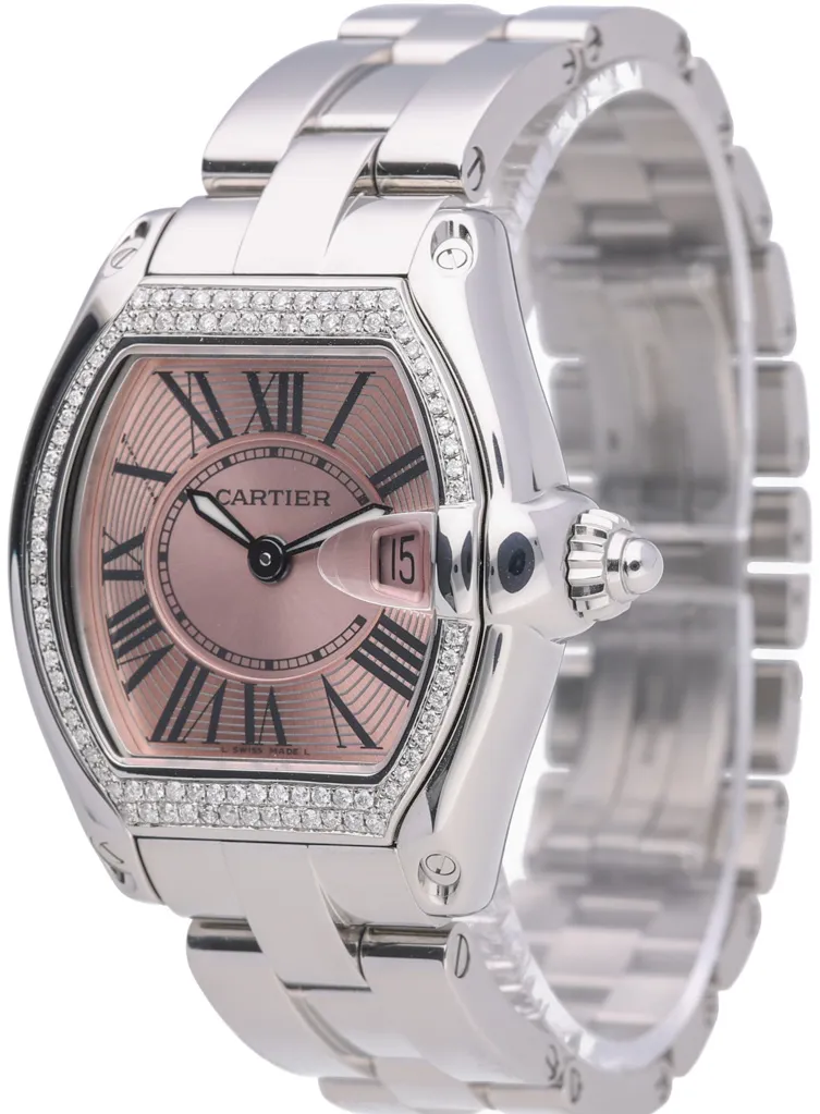Cartier Roadster 2675 31mm Stainless steel Rose 2