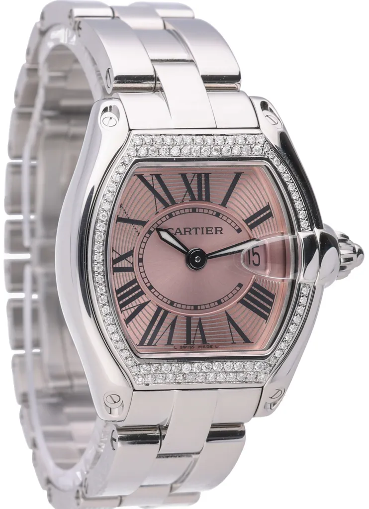 Cartier Roadster 2675 31mm Stainless steel Rose 4