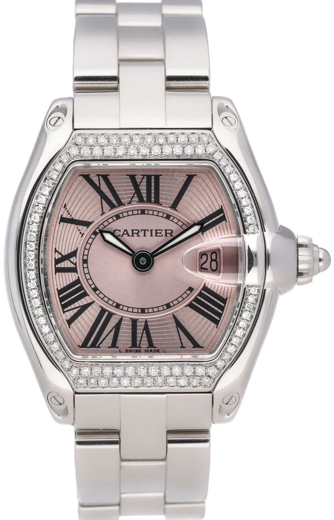 Cartier Roadster 2675 31mm Stainless steel Rose