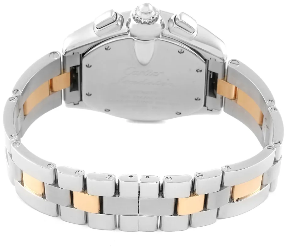 Cartier Roadster W62027Z1 48mm Yellow gold and stainless steel Silver 4