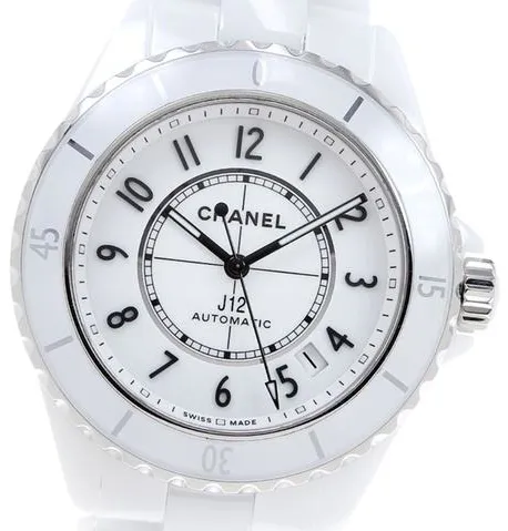 Chanel J12 H5700 38mm White ceramic White