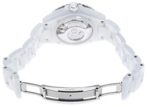 Chanel J12 H5700 38mm White ceramic White 3