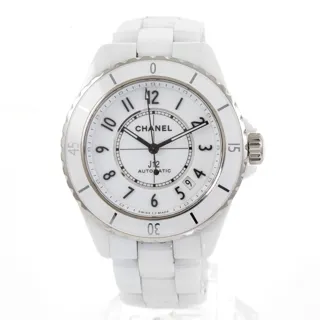 Chanel J12 H5700 White ceramic White