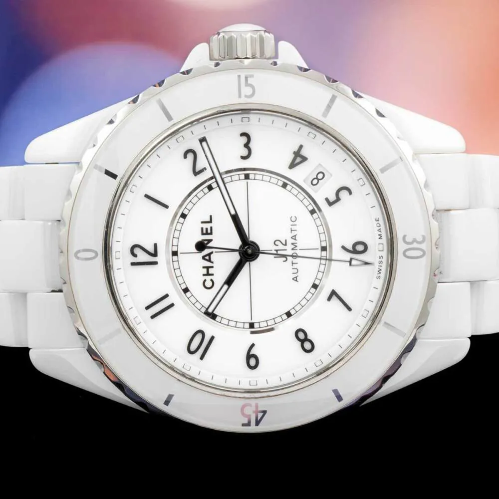Chanel J12 H5700 38mm Ceramic and steel White 7