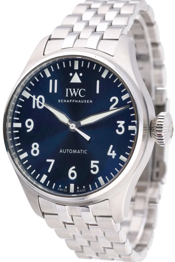 IWC Big Pilot IW329304 43mm Stainless steel Blue 1