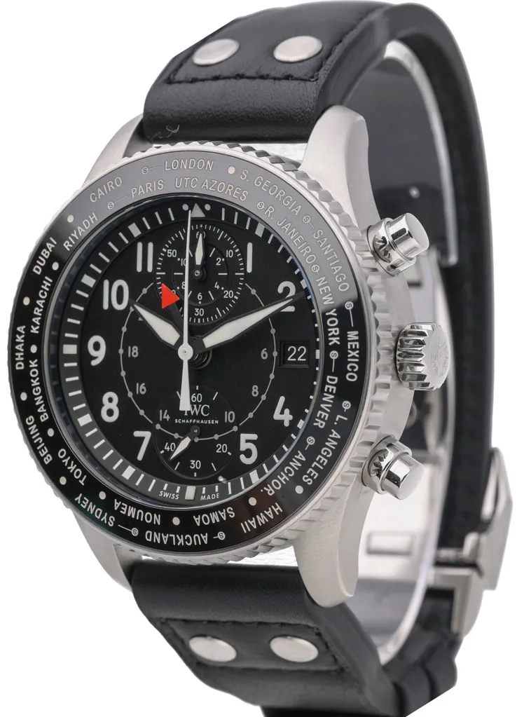 IWC Pilot IW395001 46mm Stainless steel Black 1