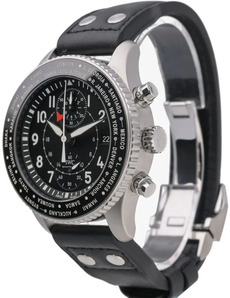 IWC Pilot IW395001 46mm Stainless steel Black 2