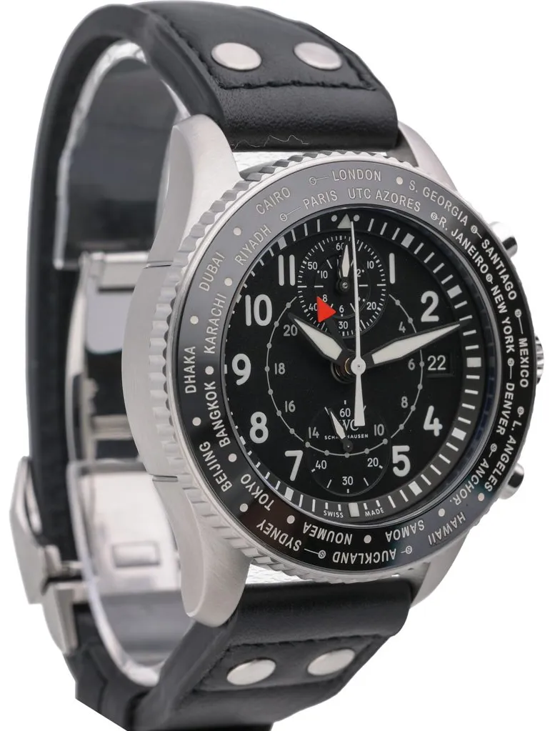 IWC Pilot IW395001 46mm Stainless steel Black 4