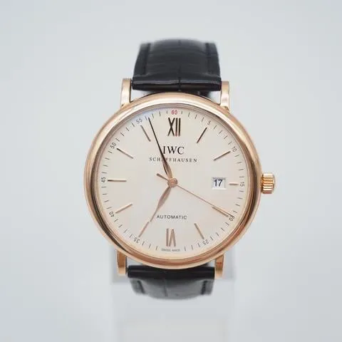 IWC Portofino IW356504 40mm Red gold Silver