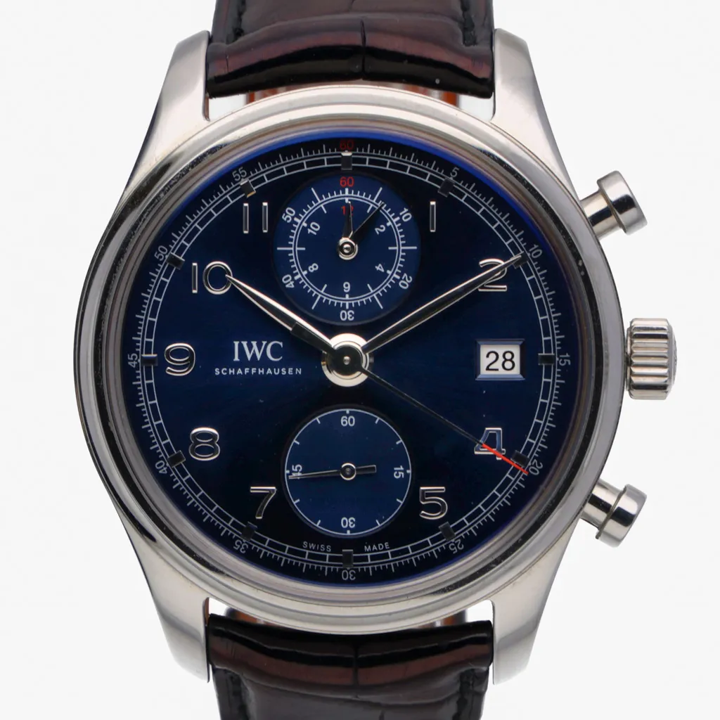 IWC Portugieser IW390406 42mm Stainless steel Blue