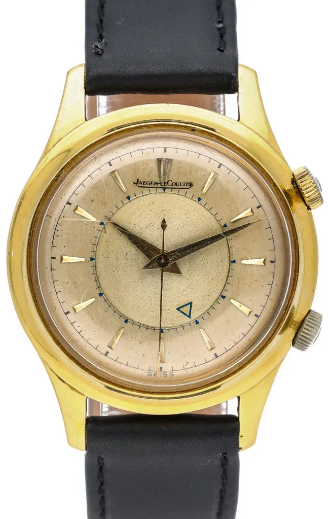 Jaeger-LeCoultre Memovox 141.1.97 34mm Yellow gold Champagne