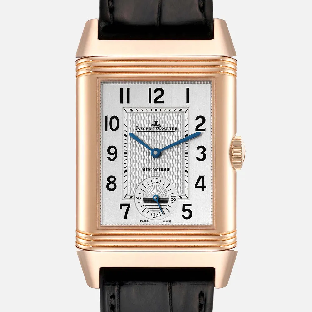 Jaeger-LeCoultre Reverso Classic Q3832420 28.3mm Rose gold Silver