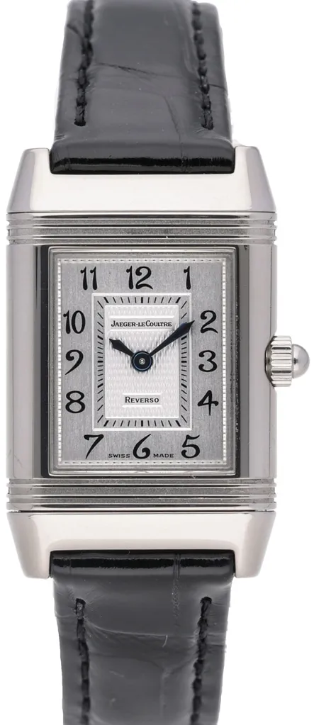 Jaeger-LeCoultre Reverso Duetto 266.8.44 21mm Stainless steel Mother-of-pearl