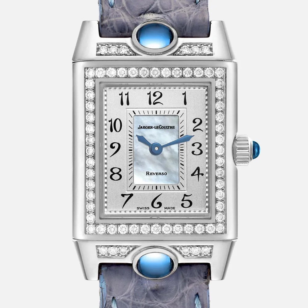 Jaeger-LeCoultre Reverso Q2623403 33mm White gold Mother-of-pearl