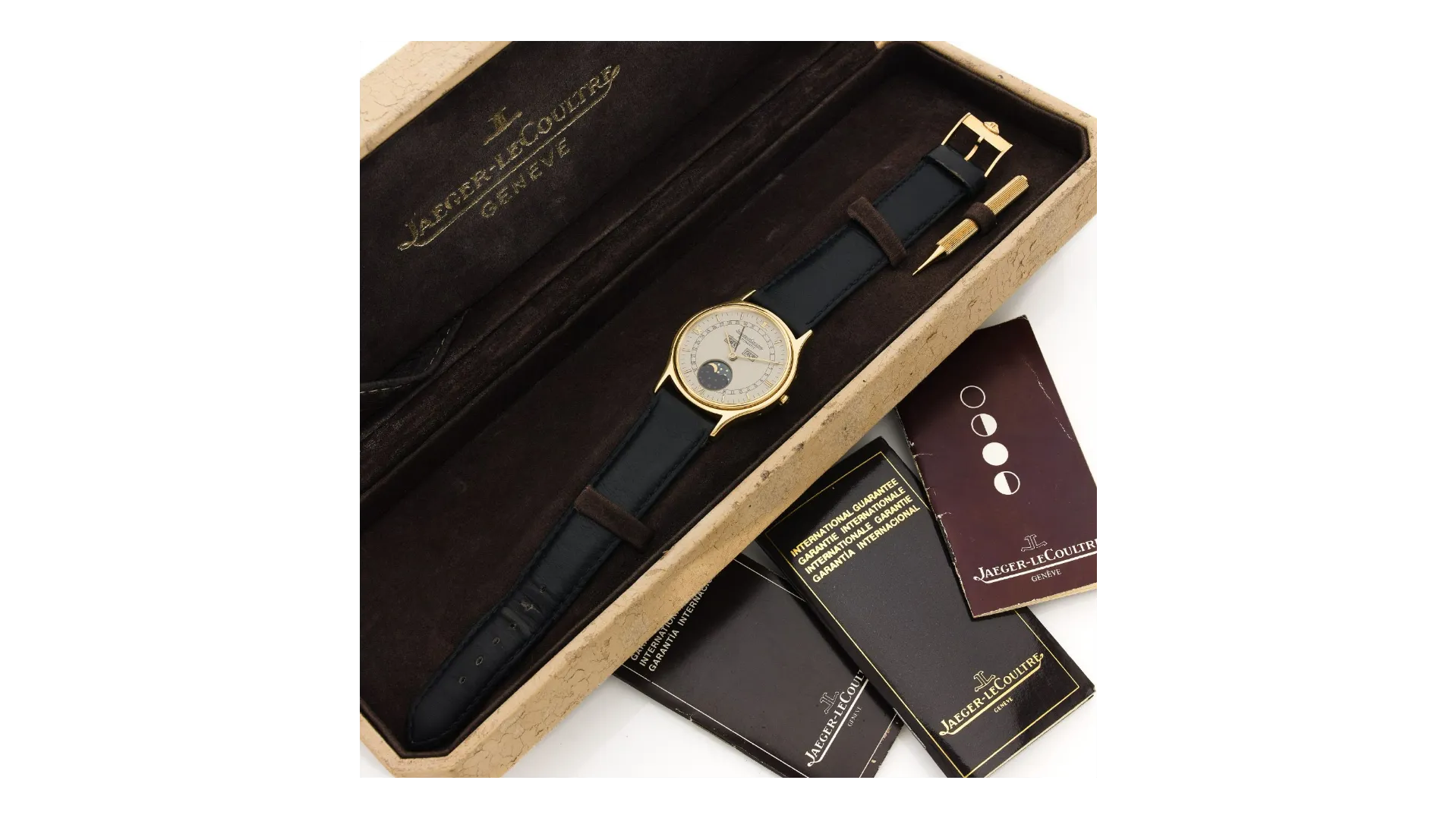 Jaeger-LeCoultre 141.119.1 32mm Yellow gold White