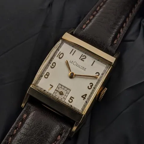 Jaeger-LeCoultre Vintage 23mm Yellow gold and stainless steel Champagne