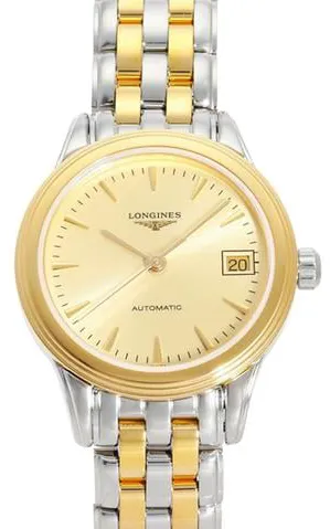 Longines Flagship L4.274.3.32.7 26mm Yellow gold and stainless steel Yellow