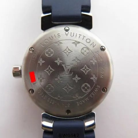 Louis Vuitton Q12M4 28mm Stainless steel Blue 6