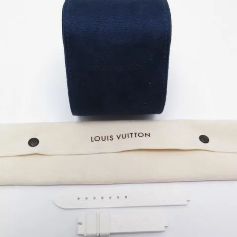 Louis Vuitton Q12M4 28mm Stainless steel Blue 10