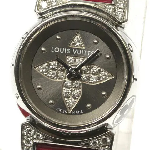 Louis Vuitton Q151K 28mm Stainless steel Gray 5