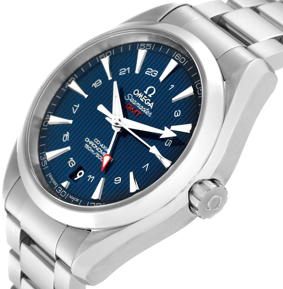 Omega Aqua Terra 231.10.43.22.03.001 43mm Stainless steel Blue 1