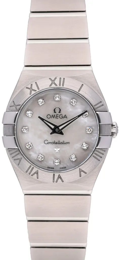 Omega Constellation 123.10.24.60.55.001 24mm Stainless steel