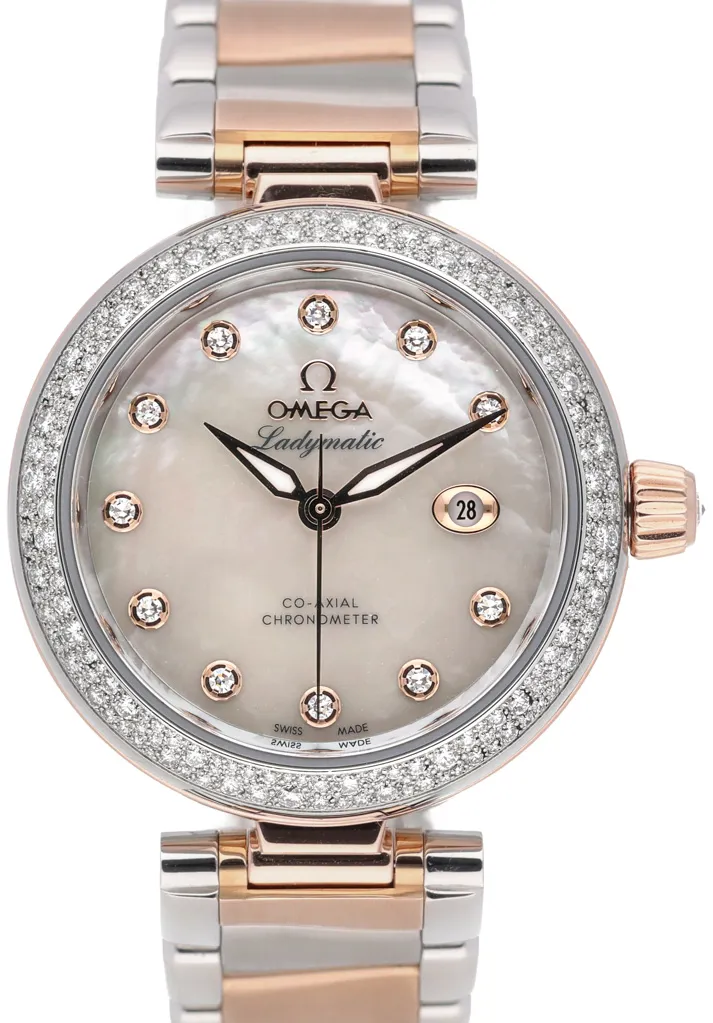 Omega De Ville 425.25.34.20.55.004 34mm Steel & rose gold •