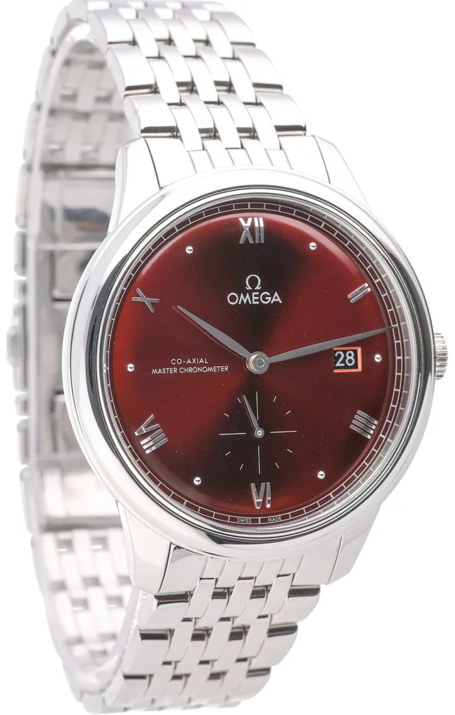 Omega De Ville 434.10.41.20.11.001 41mm Stainless steel Red 5