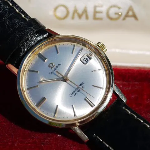 Omega Seamaster De Ville 136.020 34mm Yellow gold Silver