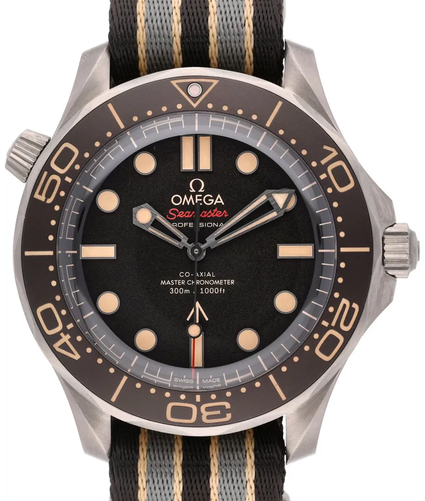 Omega Seamaster Diver 300M 210.92.42.20.01.001 42mm Titanium Brown