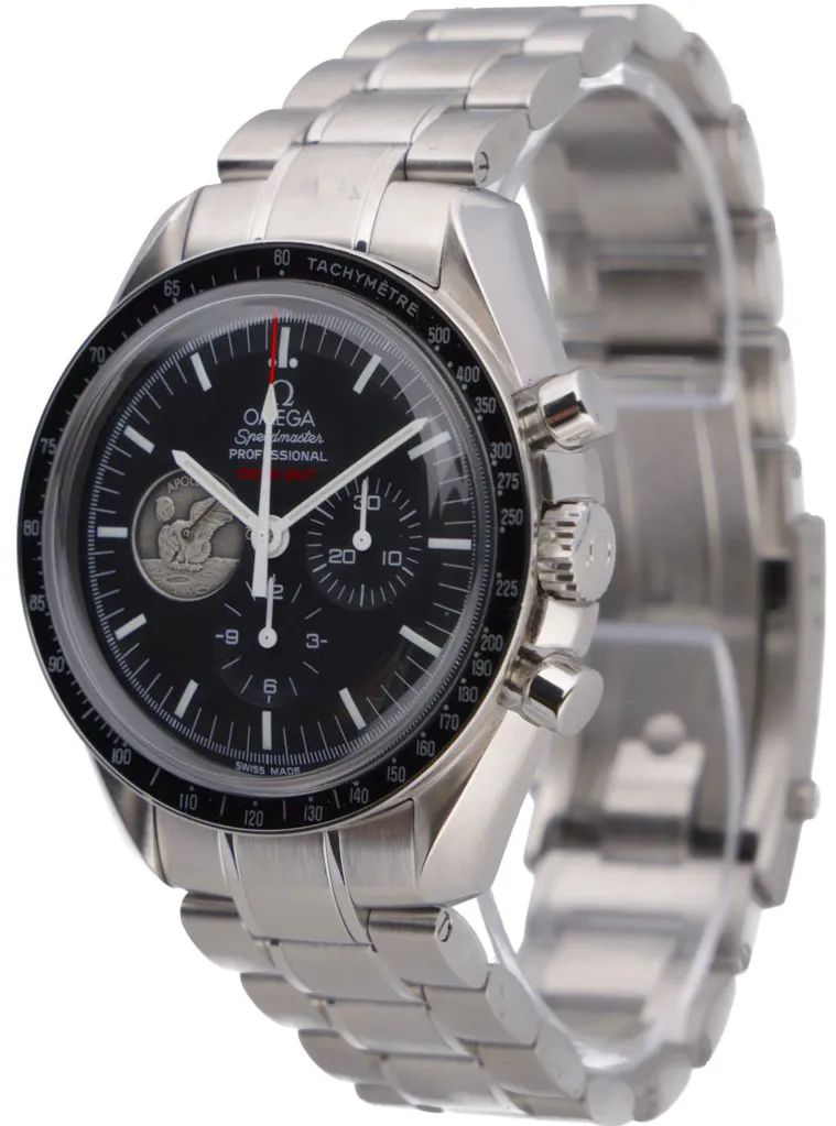 Omega Speedmaster Moon watch 311.30.42.30.01.002 42mm Stainless steel Black 2