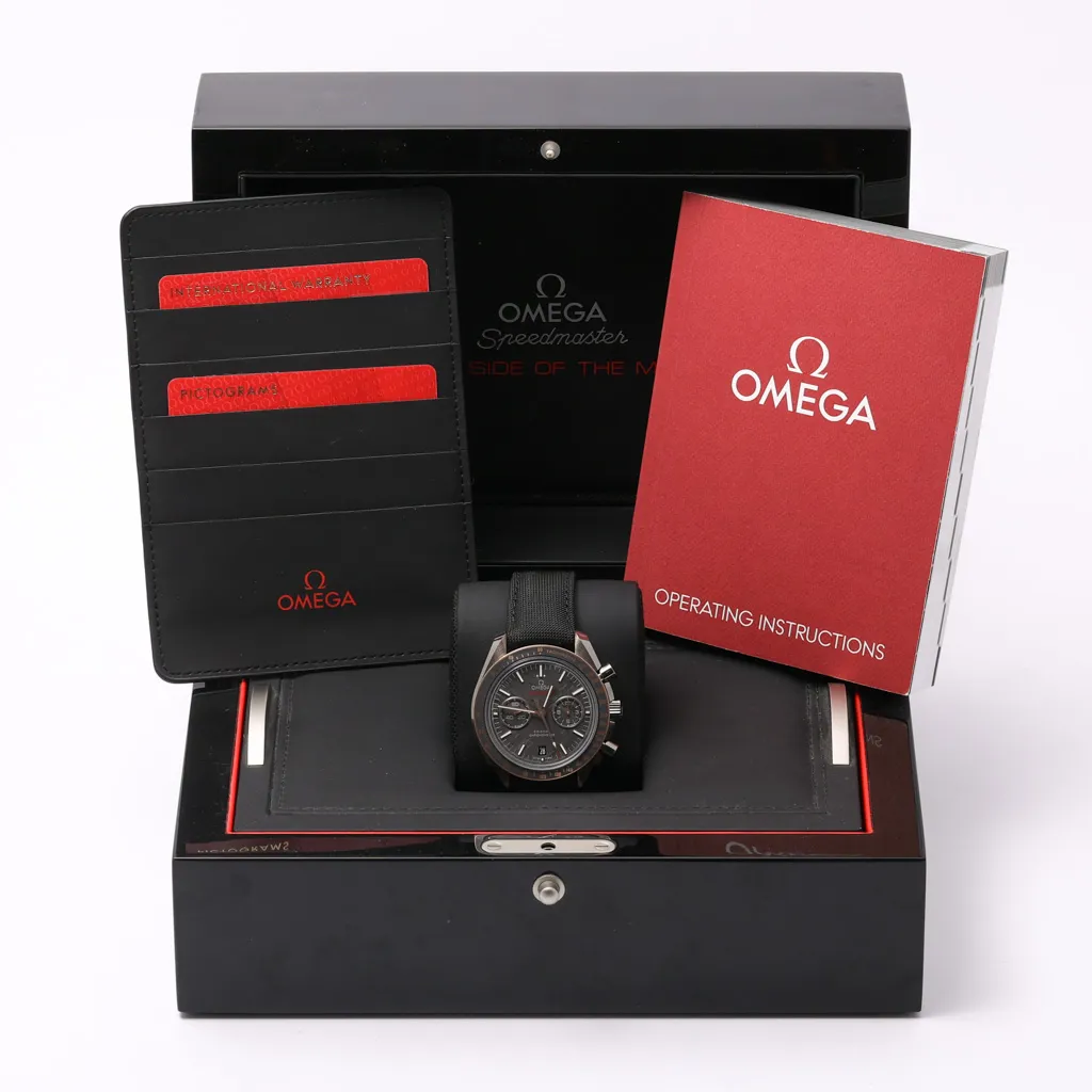 Omega Speedmaster Professional Moonwatch 311.63.44.51.99.001 44mm Ceramic Meteorite 8