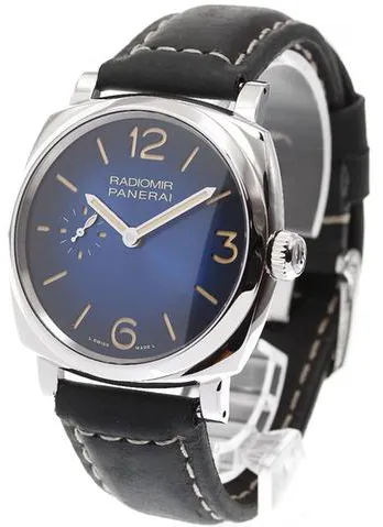 Panerai Luminor Base PAM 01144 42mm Stainless steel Blue 1