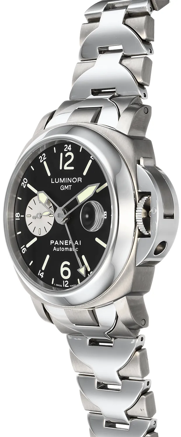 Panerai Luminor GMT Automatic PAM 00161 44mm Stainless steel Black 1