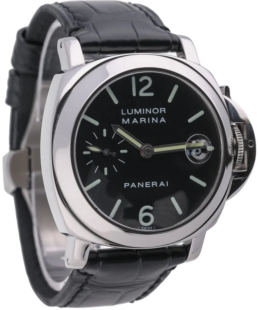 Panerai Luminor Marina Automatic PAM 00048 40mm Stainless steel Black 4