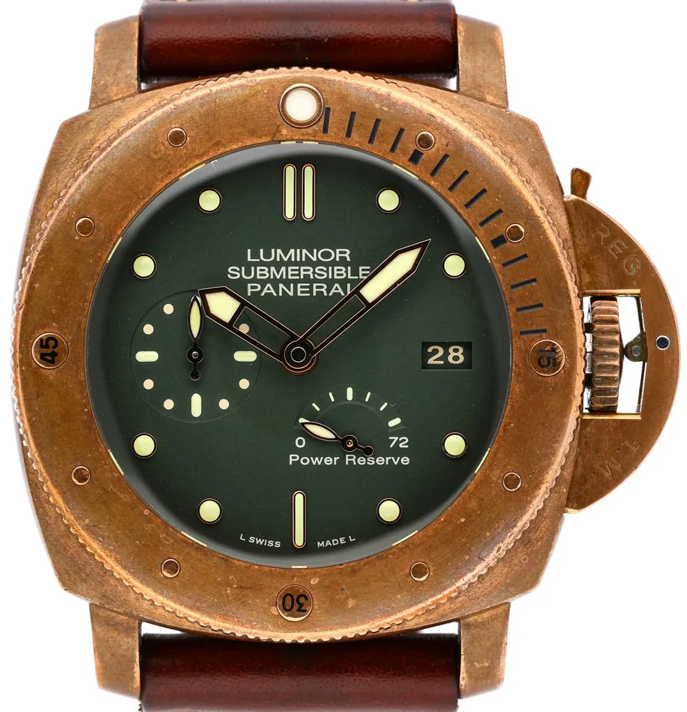 Panerai Submersible PAM 00507 47mm Bronze Green