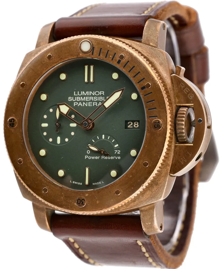 Panerai Submersible PAM 00507 47mm Bronze Green 1