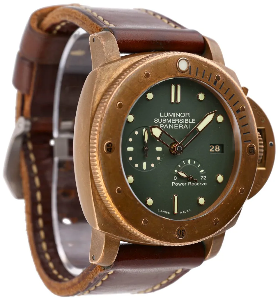 Panerai Submersible PAM 00507 47mm Bronze Green 3