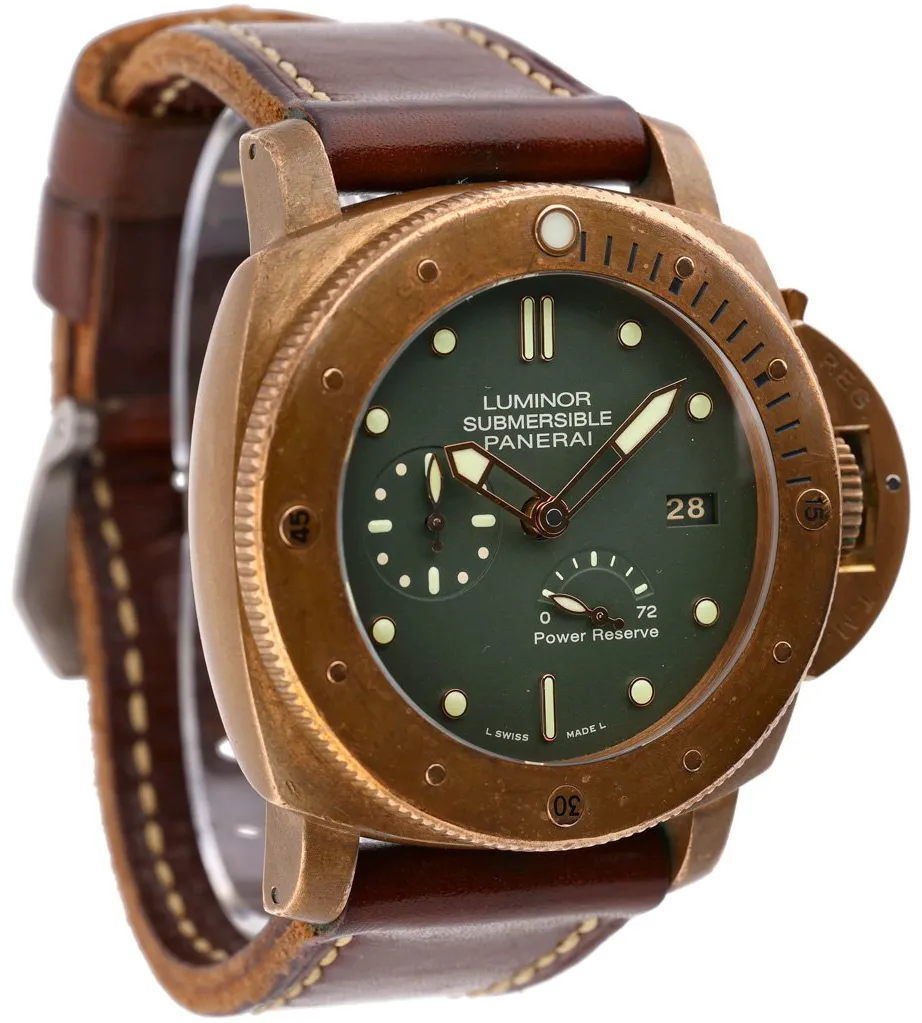 Panerai Submersible PAM 00507 47mm Bronze Green 4