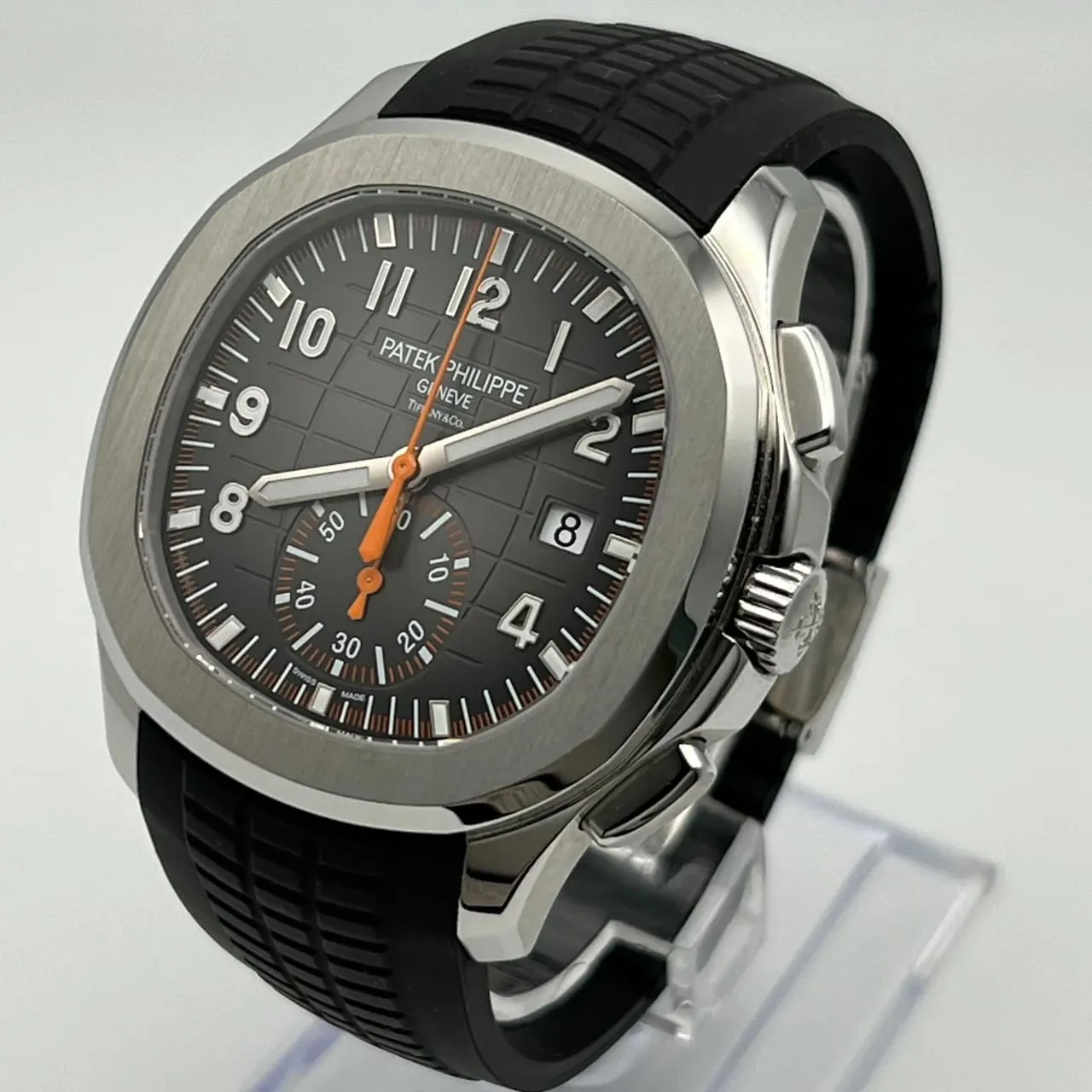 Patek Philippe Aquanaut 5968A-001 42mm Stainless steel Black 1