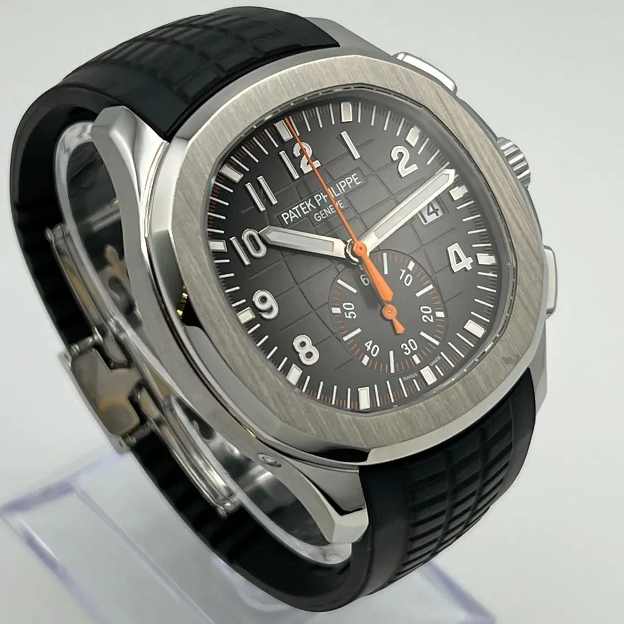 Patek Philippe Aquanaut 5968A-001 42mm Stainless steel Black 2