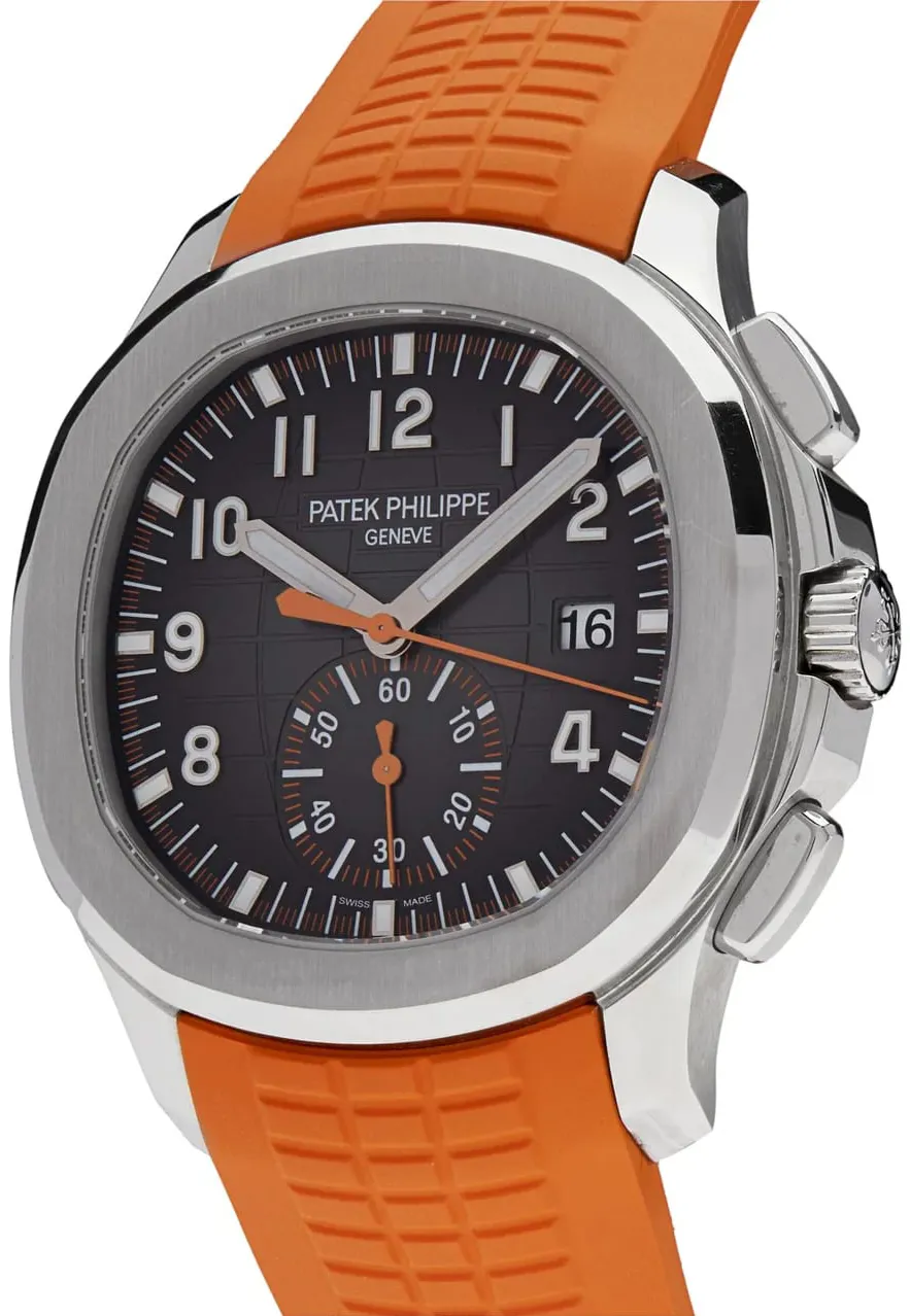 Patek Philippe Aquanaut 5968A-001 42mm Stainless steel Black 1