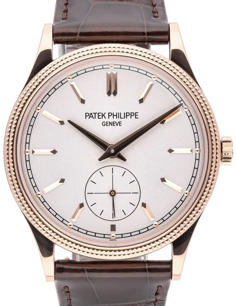 Patek Philippe Calatrava 6119R-001 39mm Rose gold White